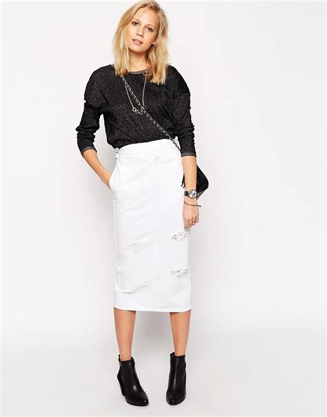 skort asos|asos white denim skirt.